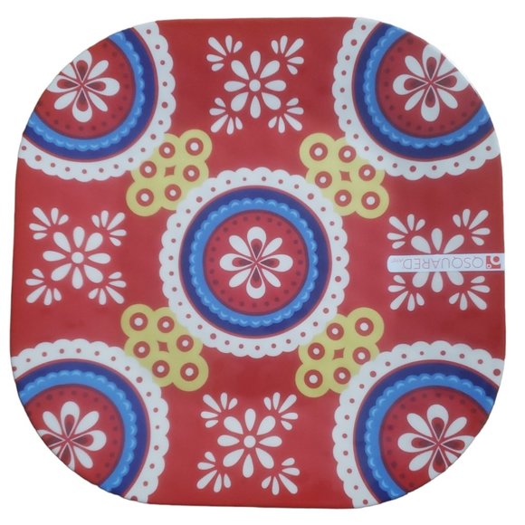 QSquared Montecito 11" Melamine Plate Set of Two - Picture 2 of 2